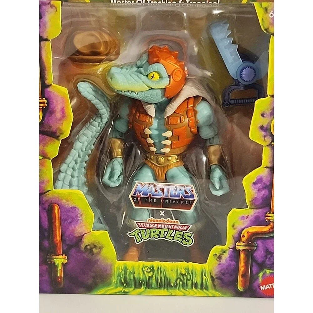 2024 Masters of the Universe - Turtles of Grayskull - Leatherhead  Action Figure